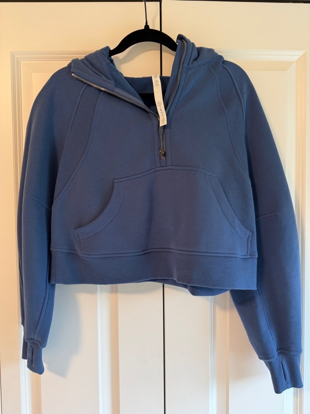 Lululemon Scuba Oversized Half-Zip Hoodie - Pitch Blue XS/S